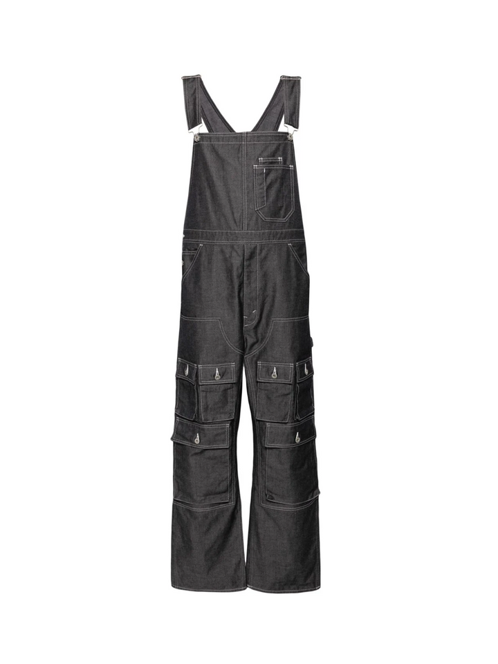 JUNYA_WATANABE_Nylon_Cotton_Twill_Jumpsuit-Denim