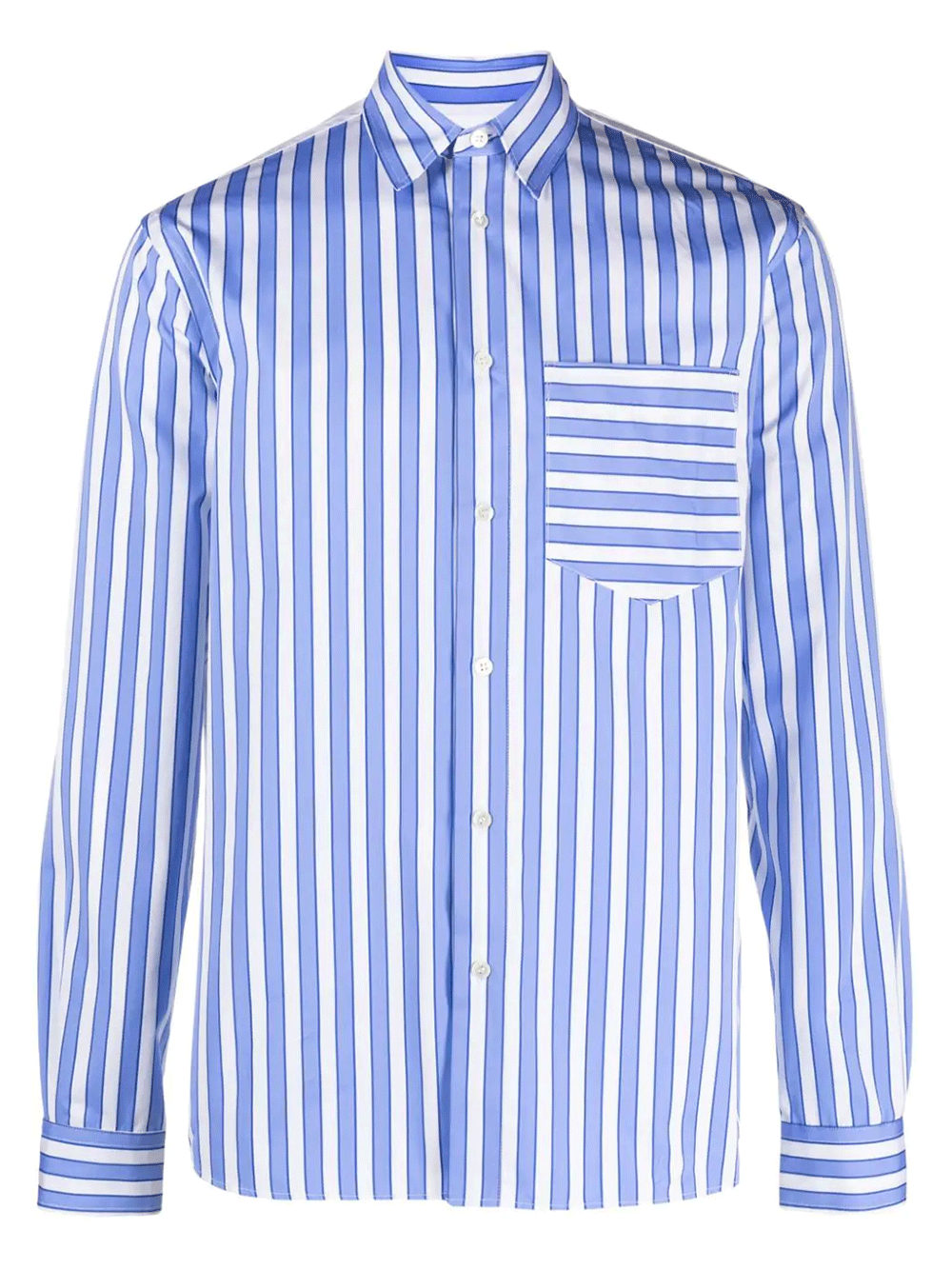 JW-Anderson-Classic-Fit-Patchwork-Shirt-Stripes-1