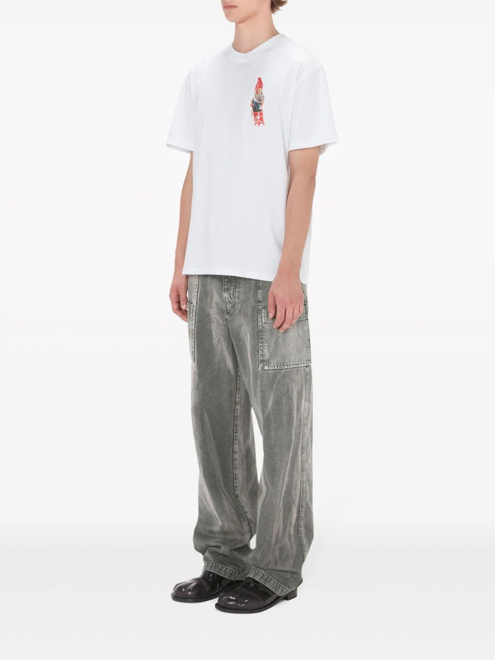 JW-Anderson-Gnome-Chest-T-Shirt-White-3