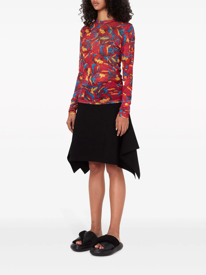 JW-Anderson-Long-Sleeve-Underpinning-Top-Red-2