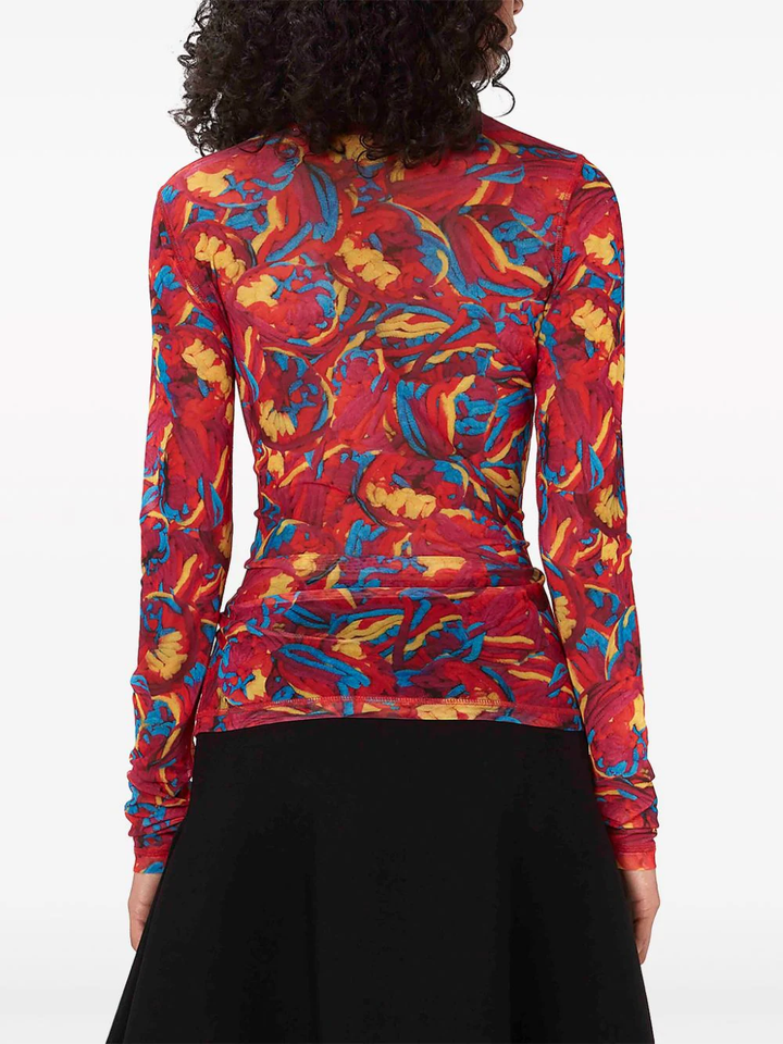 JW-Anderson-Long-Sleeve-Underpinning-Top-Red-4