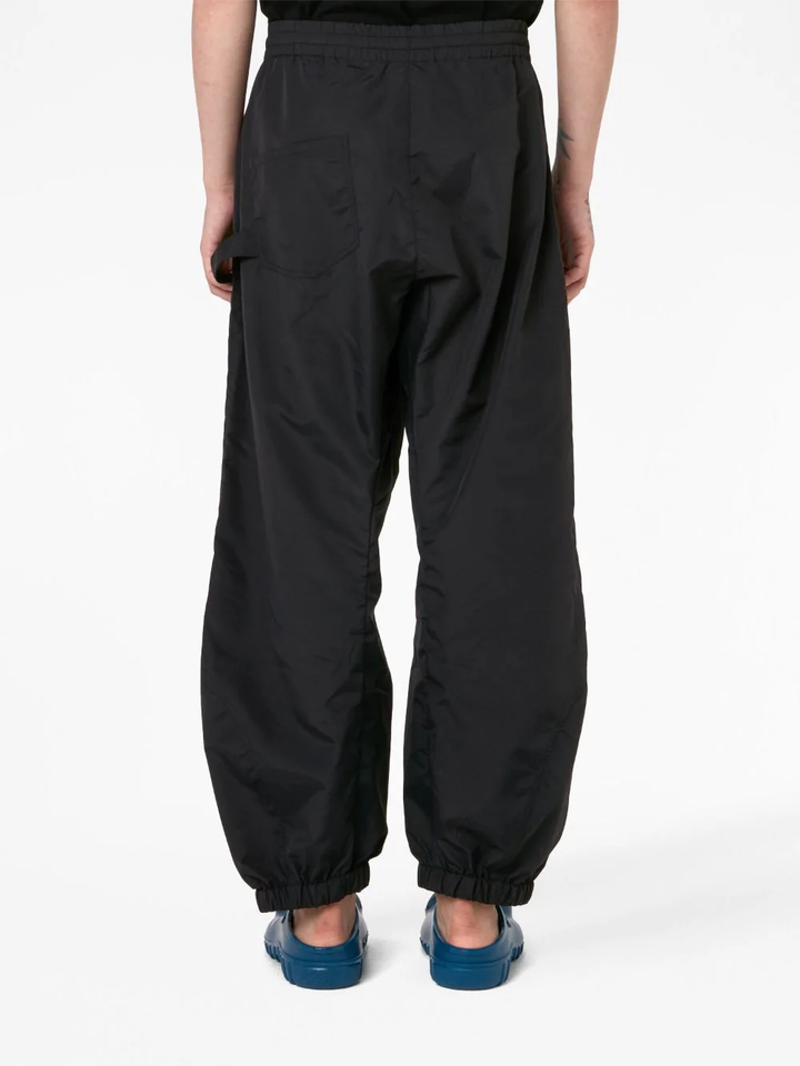 JW Anderson Twisted Joggers Nylon Black 5