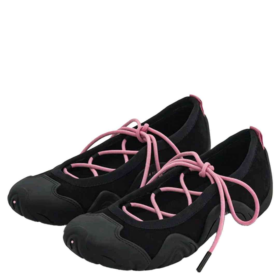 Caitlin Lace-Up Ballerina Sneakers