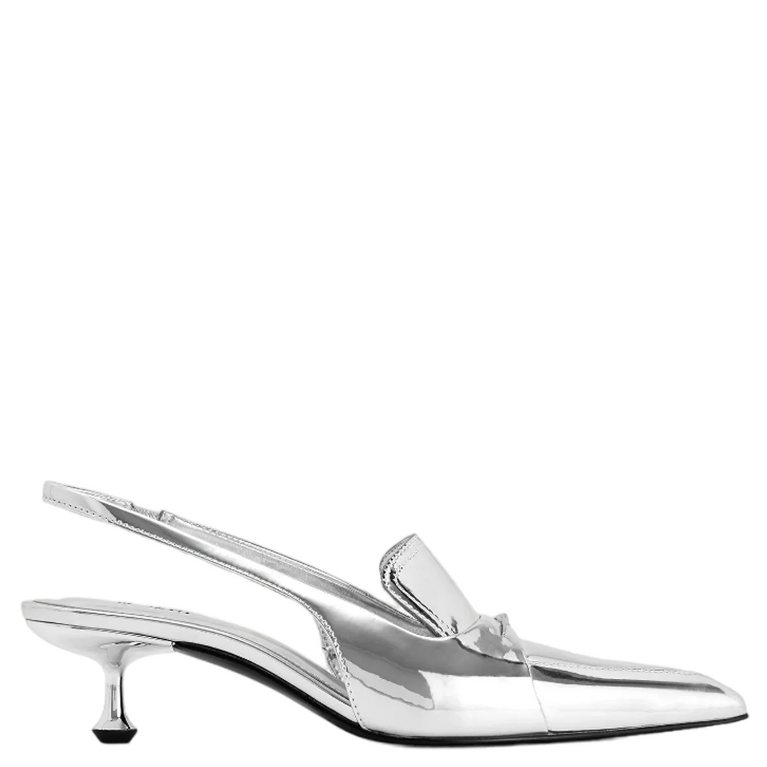 Carla Metallic Kitten Heel Pumps