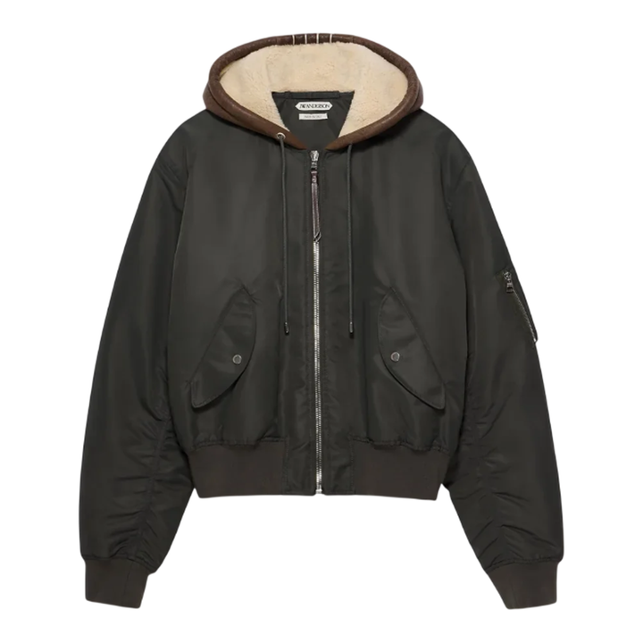 Hooded Bomber Jacket