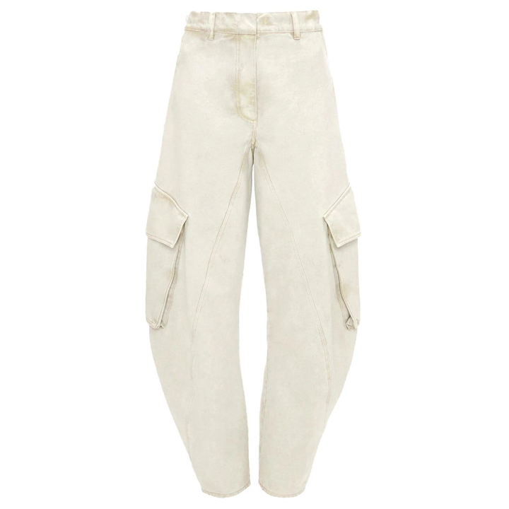 JW_Anderson_Twisted_Cargo_Trousers_Offwhite