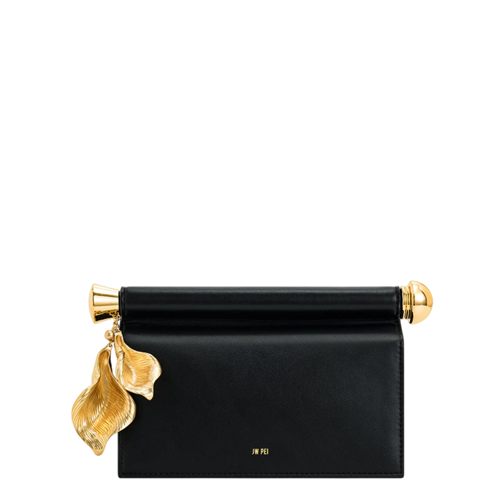 Holly Metal Pendant Embellished Clutch