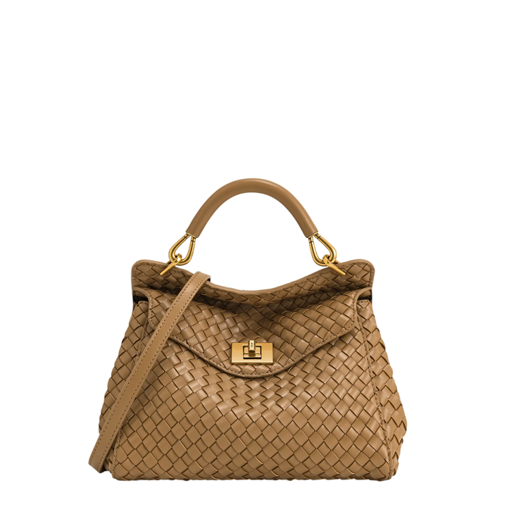 Lucia Classic Top Handle Woven Bag