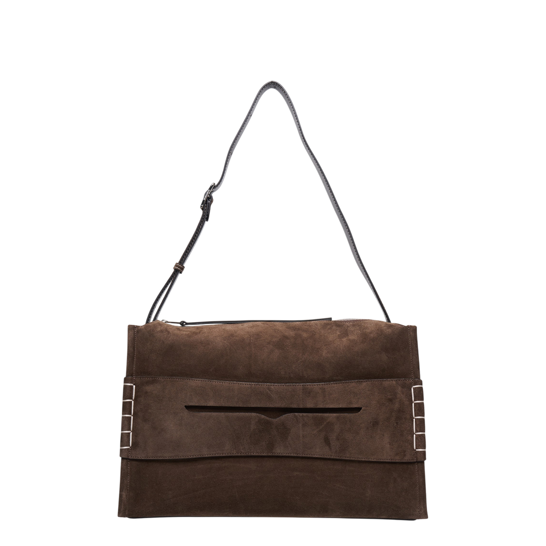 Messenger Loafer Suede Bag