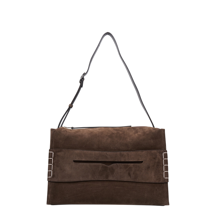 Messenger Loafer Suede Bag