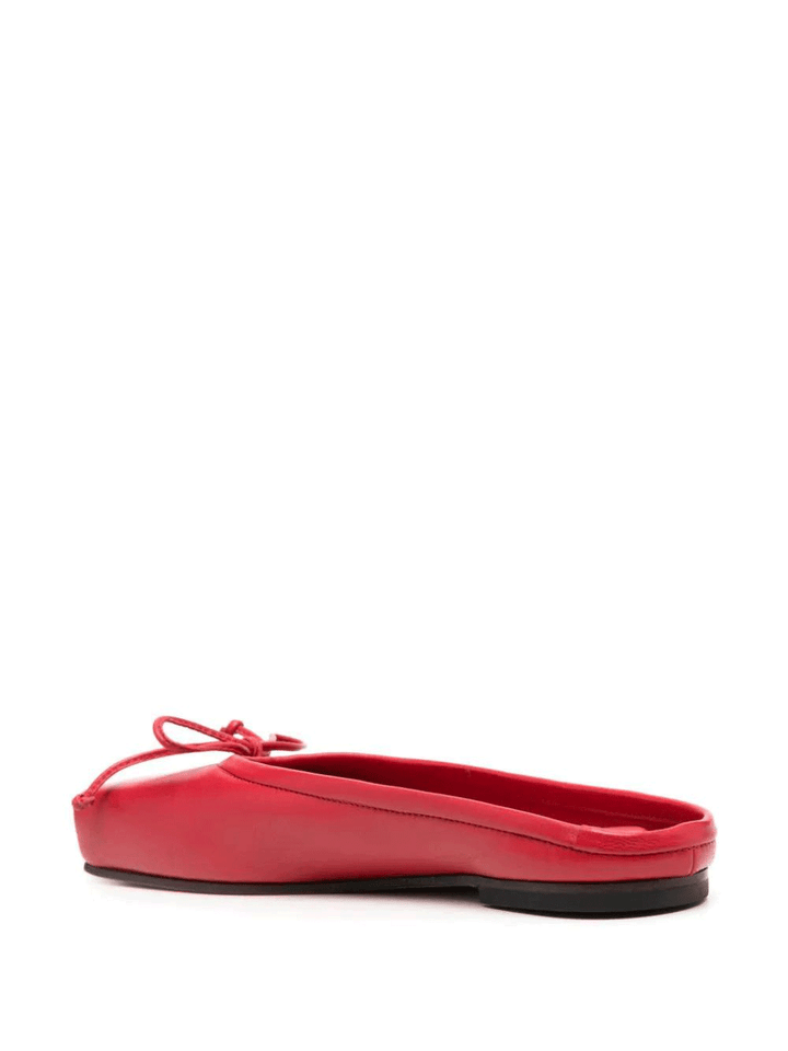 Jacquemus-Les-Mules-Plates-Ballet-Red-3