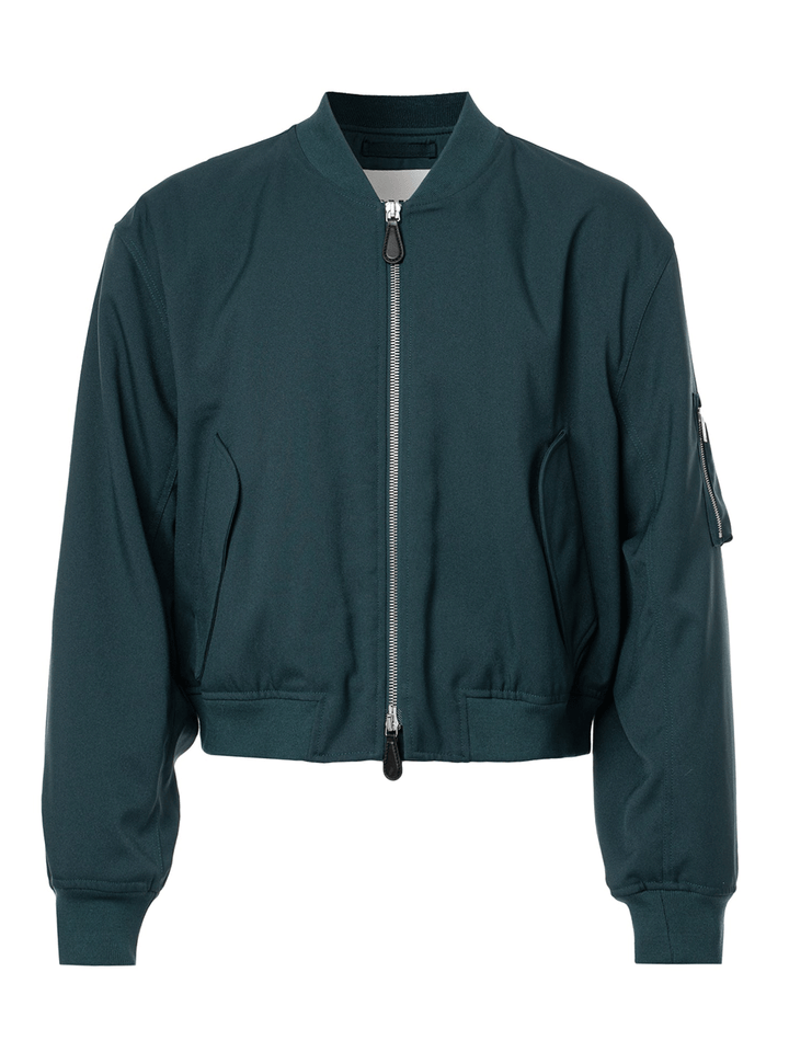 Jil-Sander-Blouson-Turquoise-1