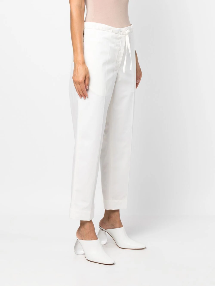 Jil-Sander-Cropped-Pant-With-Drawstring-White-3