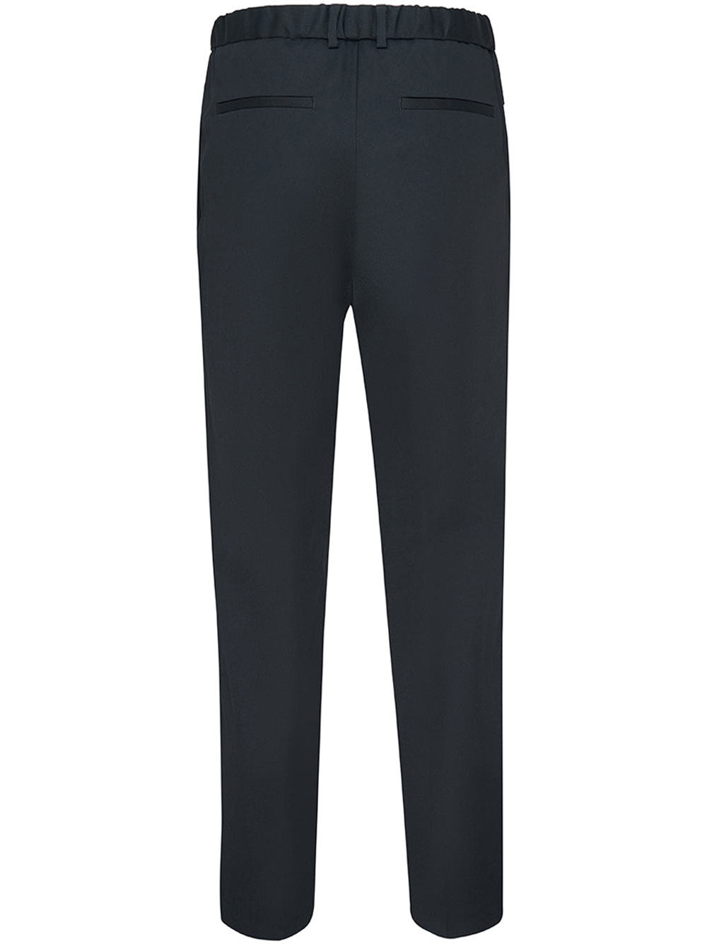 Jil Sander Light Wool Gabardine Tapered Pants Black 2