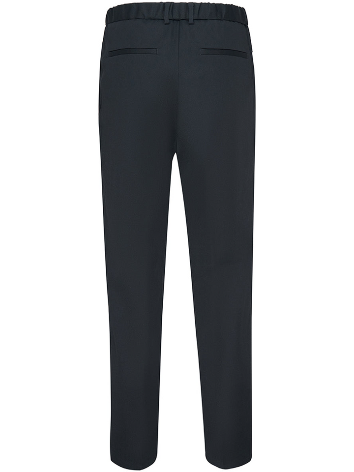 Jil Sander Light Wool Gabardine Tapered Pants Black 2