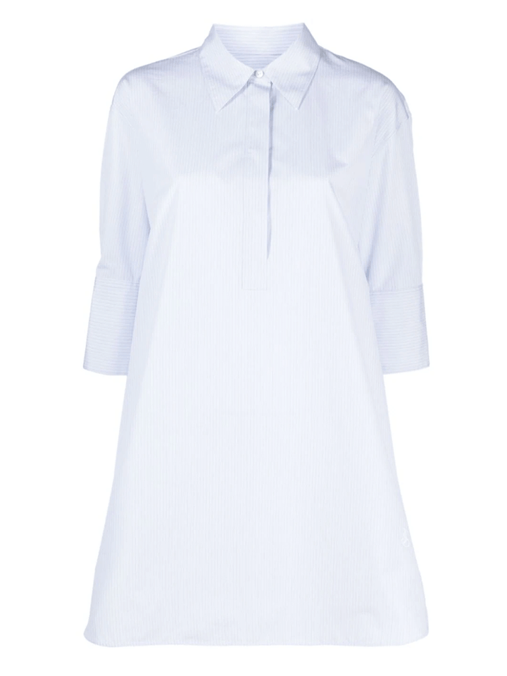 Jil-Sander-Relaxed-3-4-Sleeve-Polo-Shirt-Stripes-1