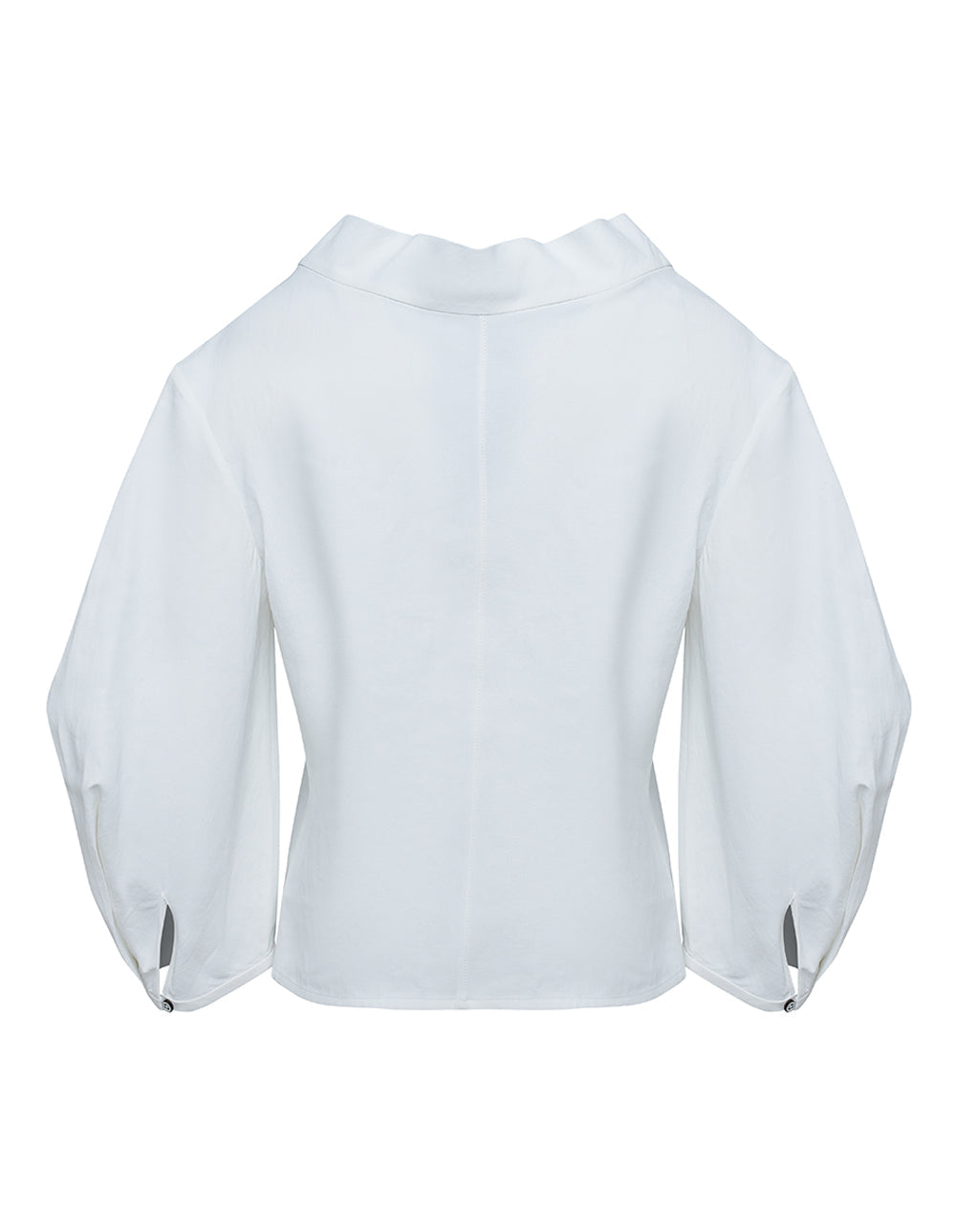 Jil Sander Relaxed Fit V Neck Top White 2