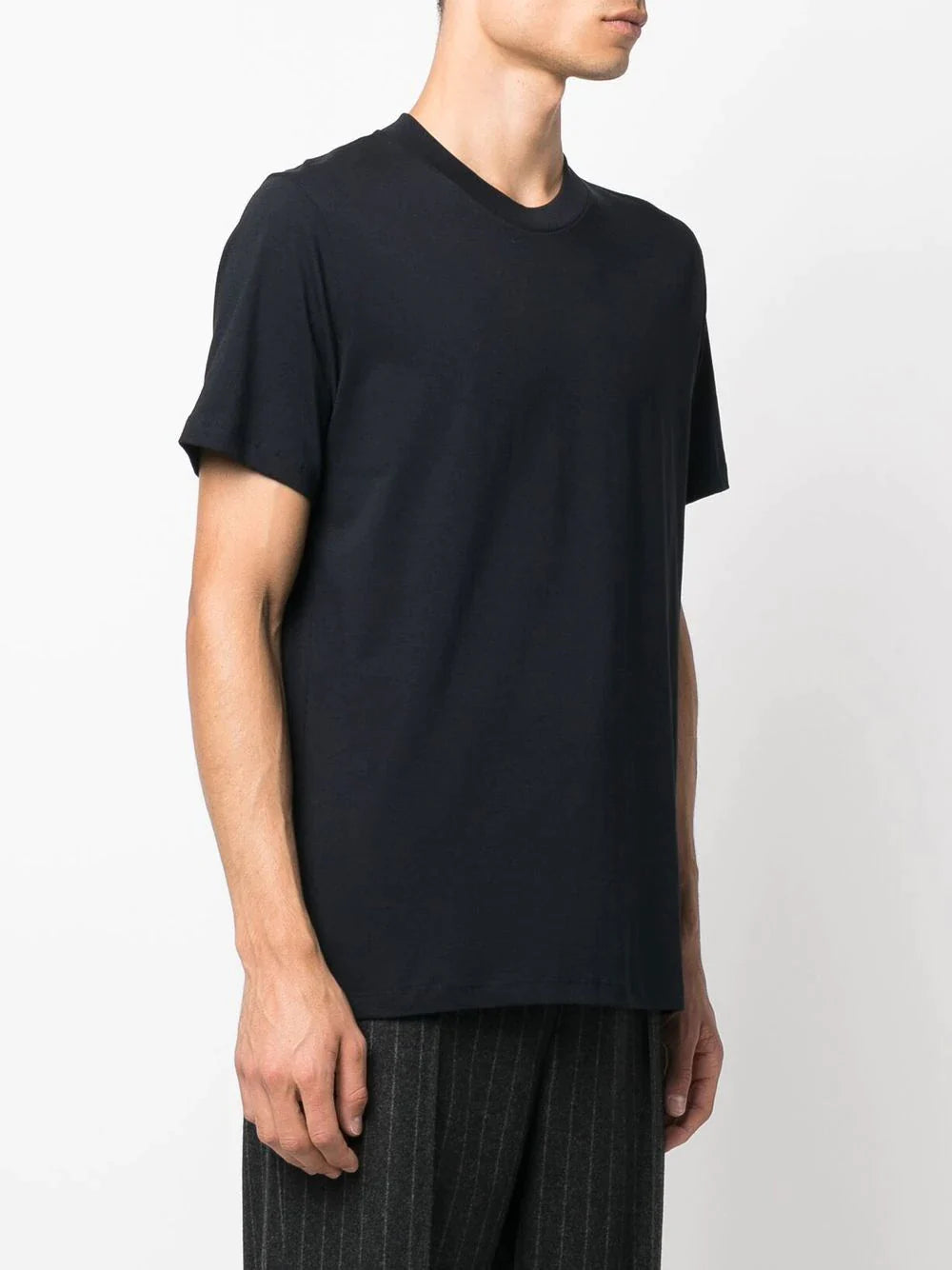 Jil-Sander-Round-Neck-Bolded-Neck-Tee-Navy-3