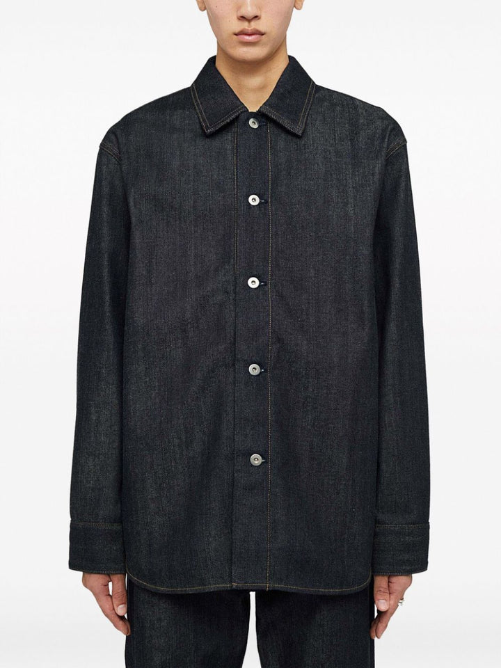 Jil-Sander-Straight-Fit-Over-Shirt-Blue-3