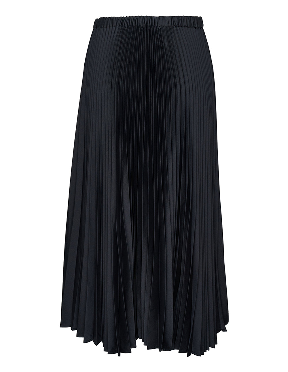 Jil-Sander-Sun-Ray-Pleated-Drawstring-Skirt-Black-2