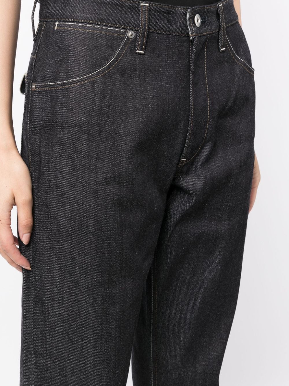 Jil-Sander-Twisted-Denim-Trousers-Dark-Blue-5