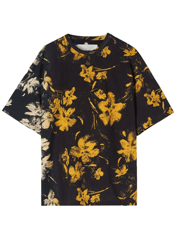 JilSander-PrintedT-Shirt-Black-1