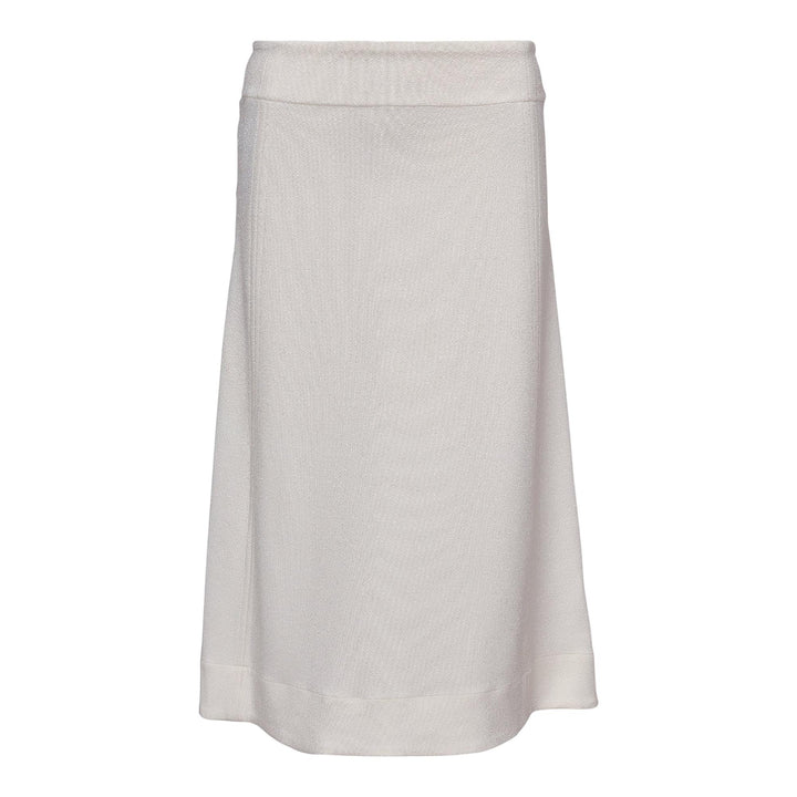 Club21 - Jil Sander - A-Line Knee Length Skirt Shiny - SKIRTS - Off-White