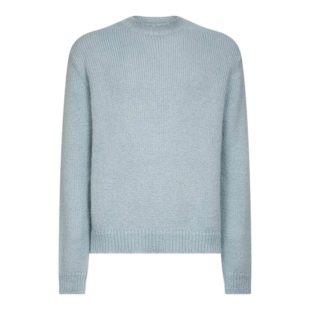 Club21 - Jil Sander - Alpaca Wool Knit Top - KNIT TOPS - Blue