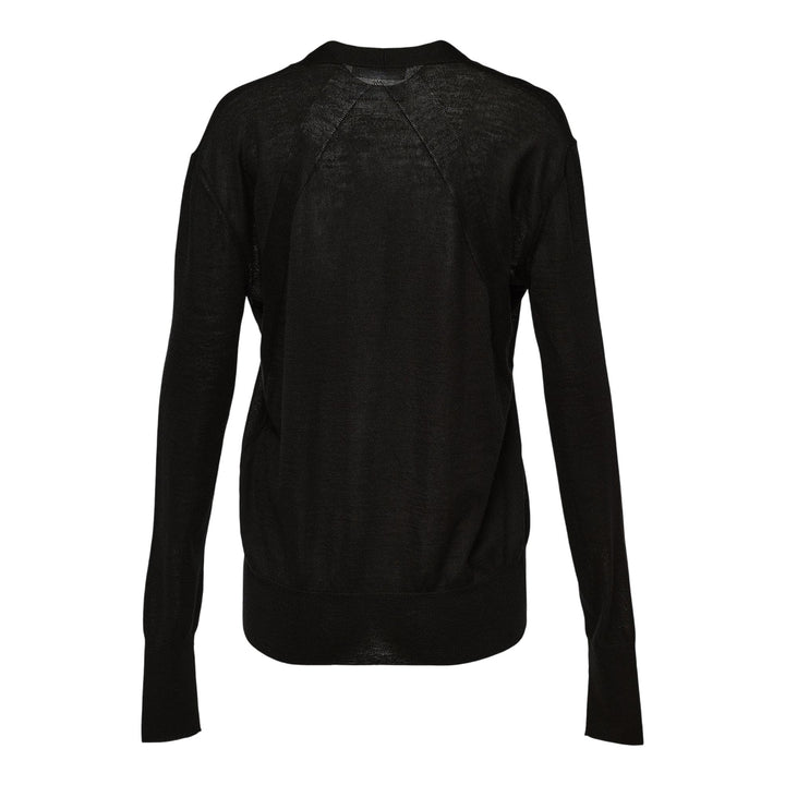 Club21 - Jil Sander - Fine Cashmere V-Neck Cardigan - CARDIGANS - Black