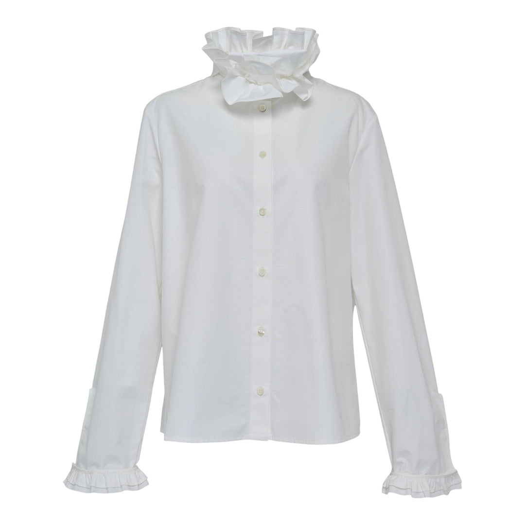 Club21 - Jil Sander - Heavy Organic Cotton Shirt - BLOUSES - Off-White