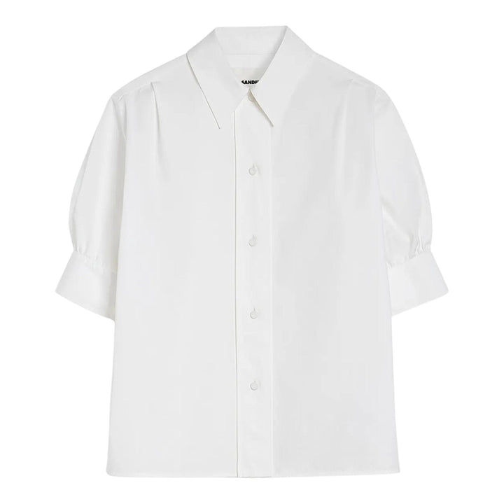 Club21 - Jil Sander - Heavy Organic Cotton Shirt - BLOUSES - White