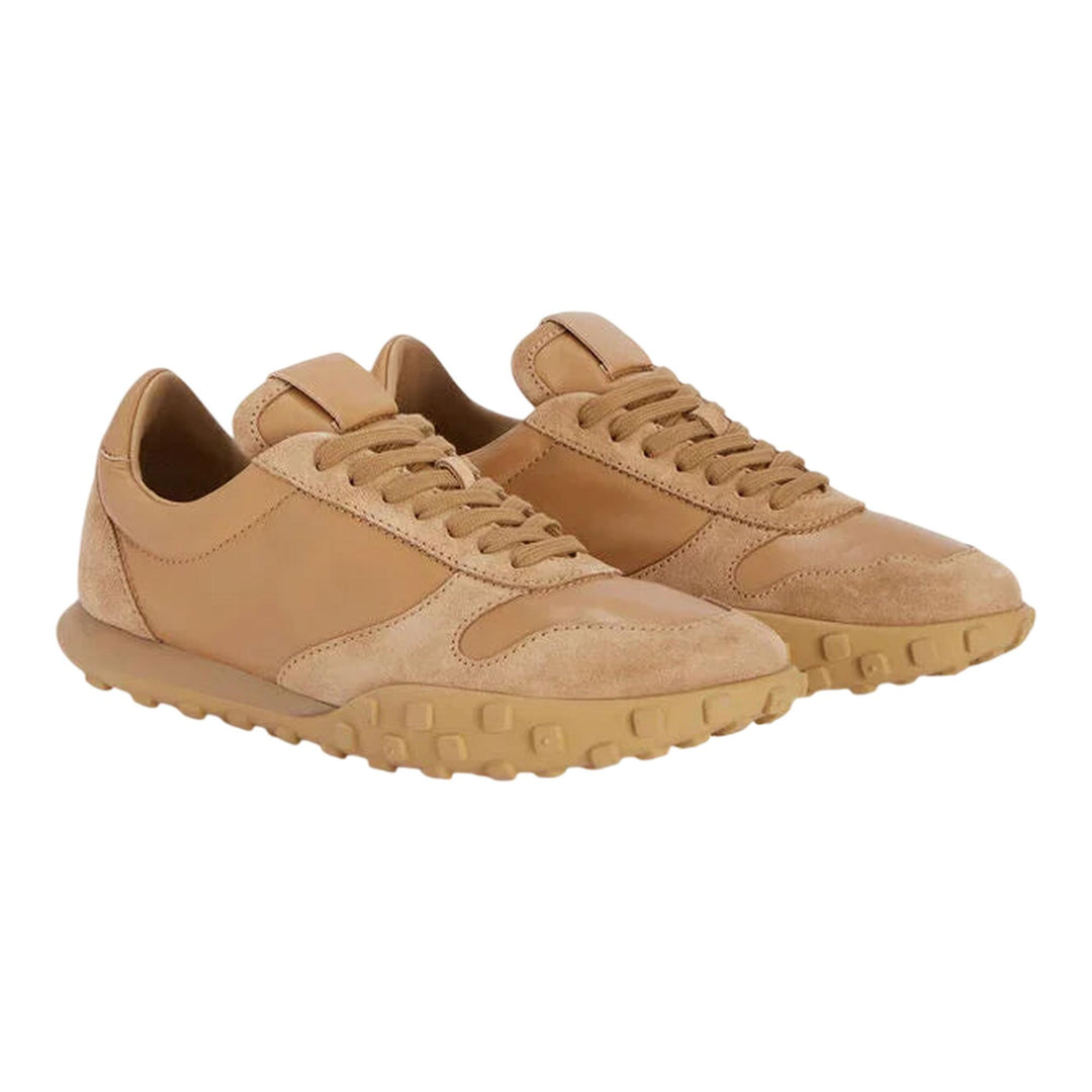 Club21 - Jil Sander - Low Top Sneaker Nappa Suede - SNEAKERS - Khaki