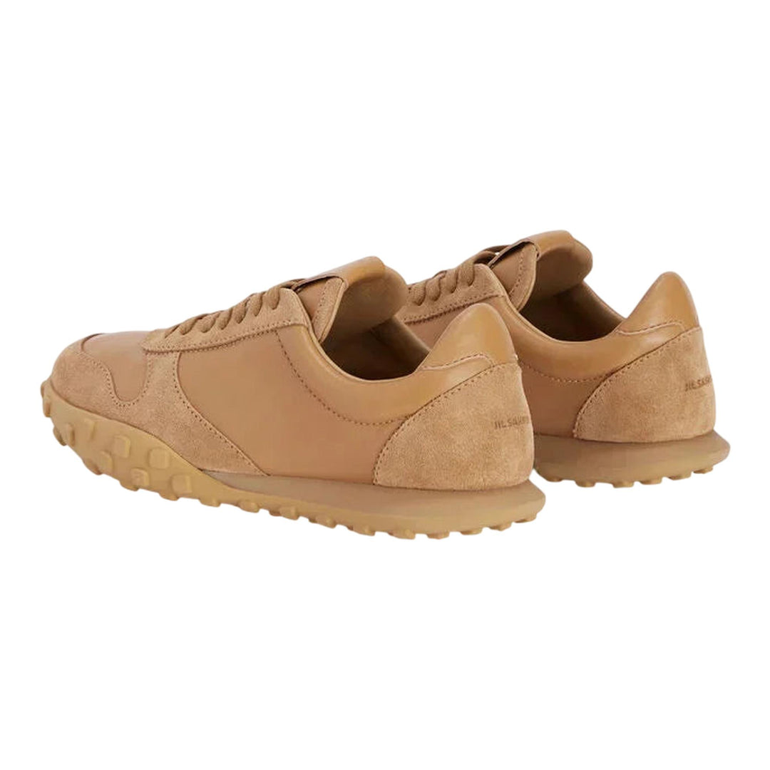 Club21 - Jil Sander - Low Top Sneaker Nappa Suede - SNEAKERS - Khaki