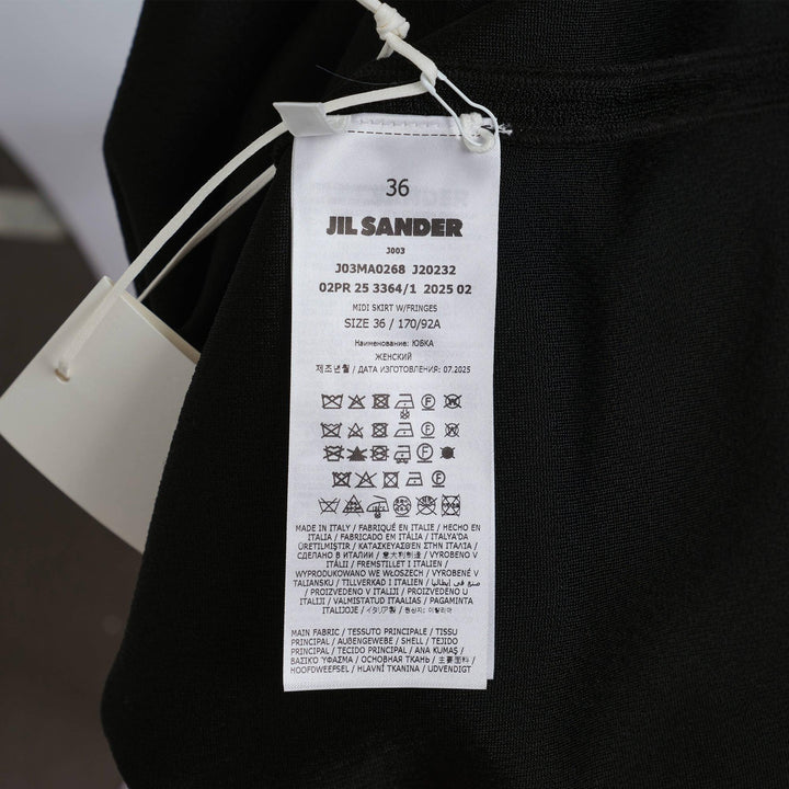 Club21 - Jil Sander - Midi Skirt - SKIRTS - Black
