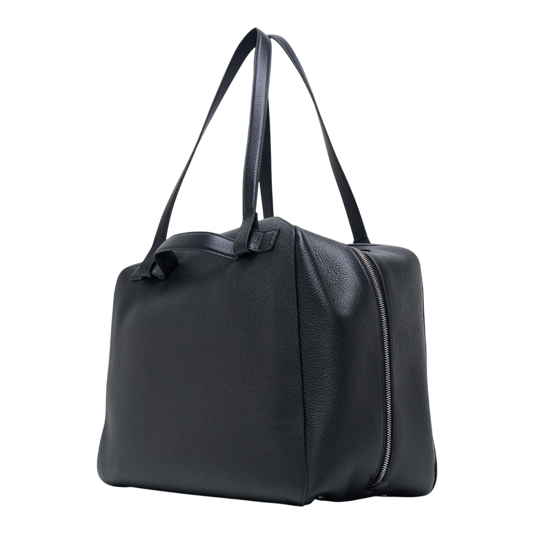 Club21 - Jil Sander - Nelson Medium Soft Grained Calf Leather - HANDBAGS - Black