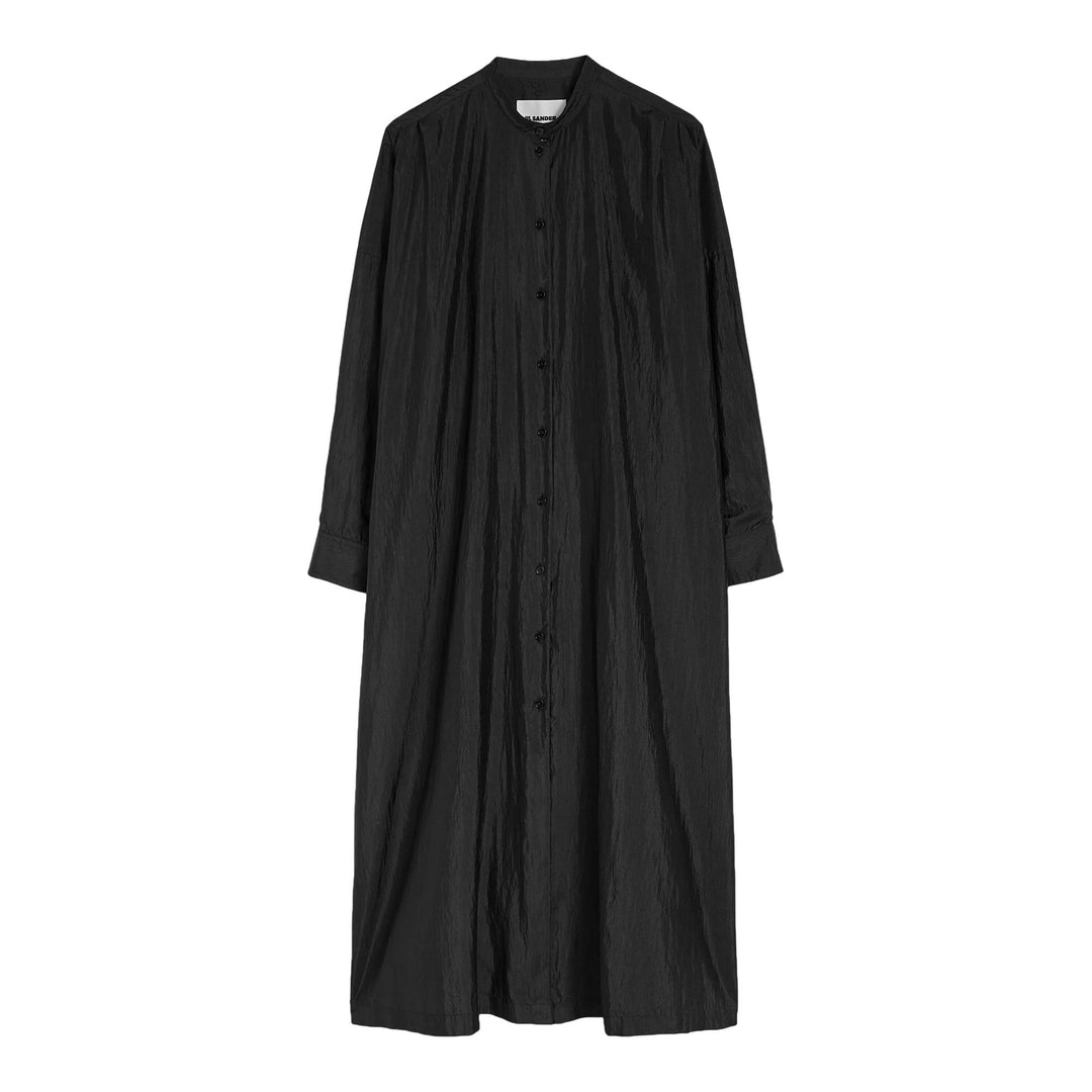 Club21 - Jil Sander - Silk And Nylon Dress - WOVEN DRESSES - Black