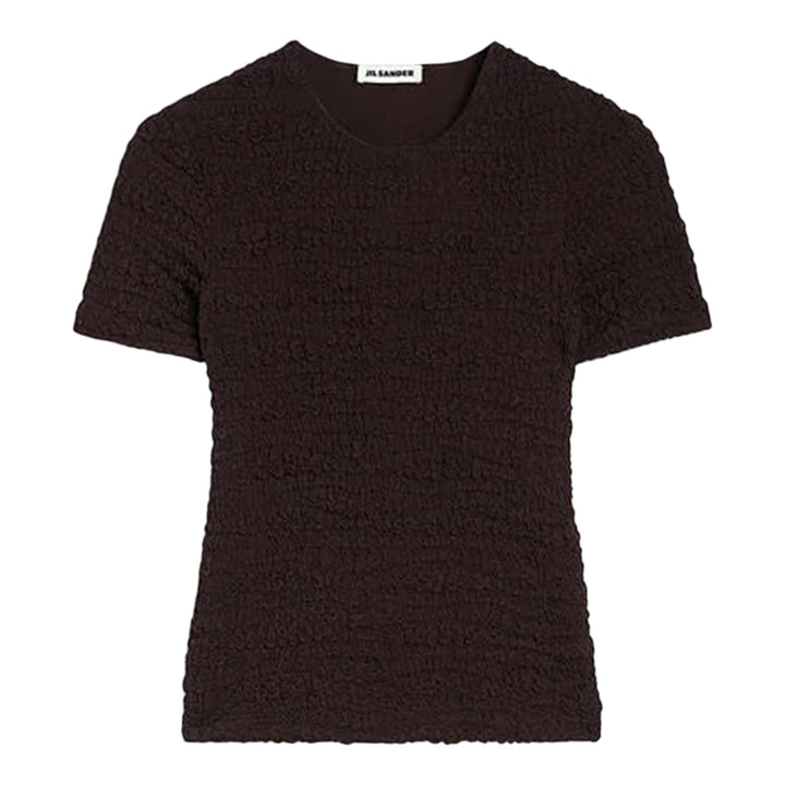 Club21 - Jil Sander - Small Fit Embroidered Tee - TEES - Brown