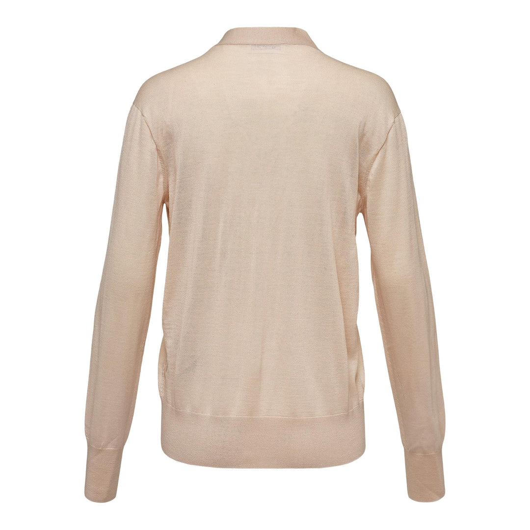 Club21 - Jil Sander - Superfine Merino Cashmere Silk Cardigan - CARDIGANS - Nude