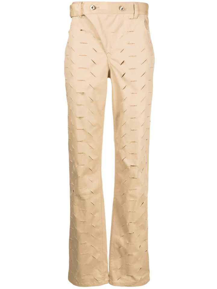 Juntae-Kim-Slashed-Chino-Trousers-Beige-1