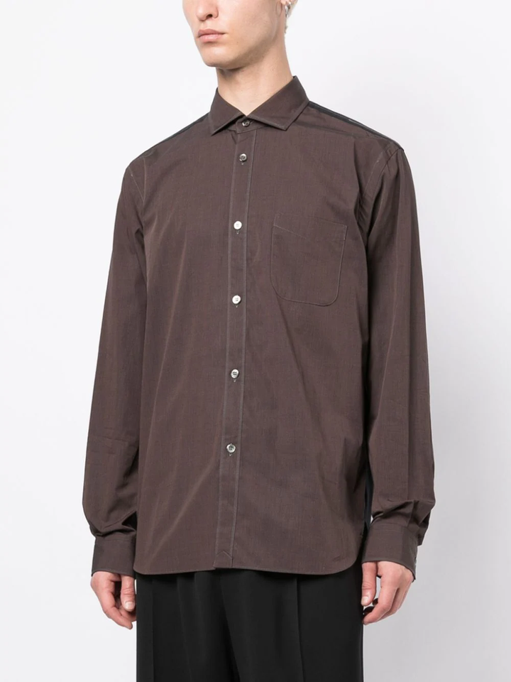 Junya-Watanabe-Button-Shirt-Brown-3