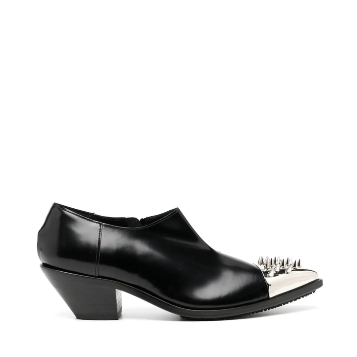 Junya_Watanabe_Glossy_Kip_Leather_Shoes_Black