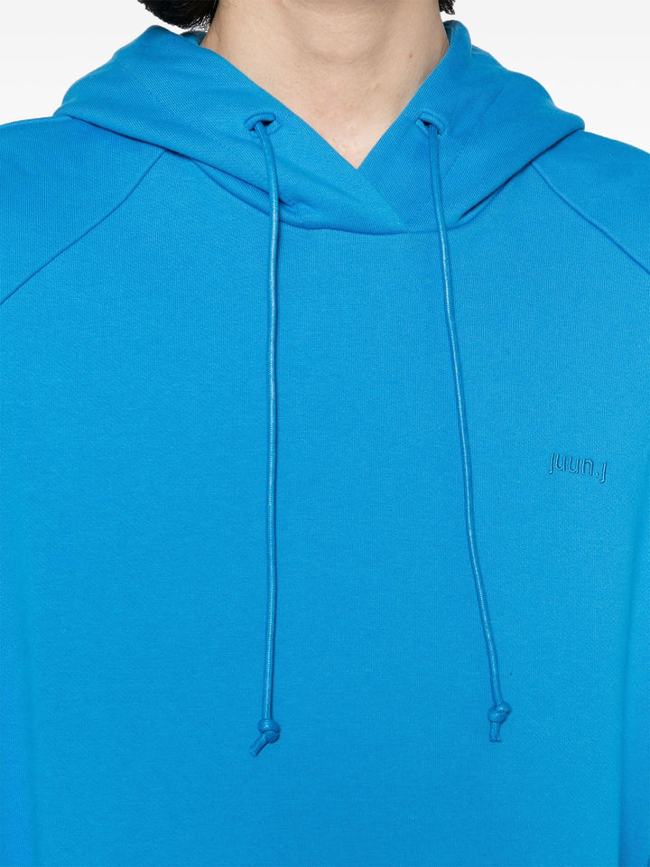 Juun.J-Loose-Fit-Graphic-Hoodie-Blue-5