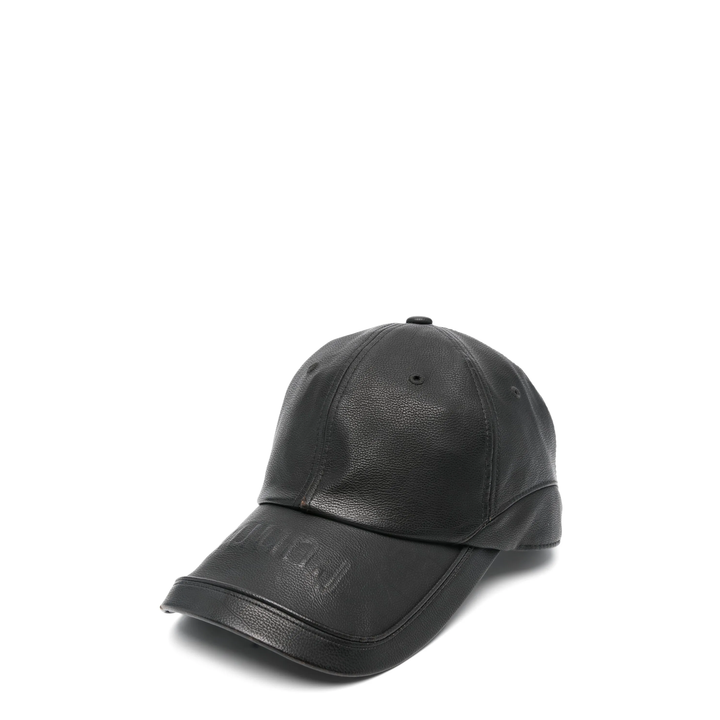Leather Ball Cap