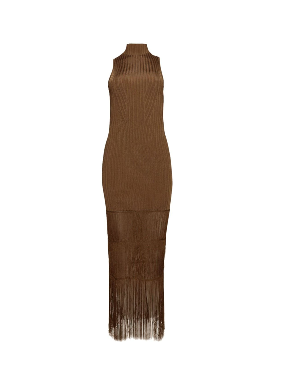 KHAITE_Zare_Dress-Brown