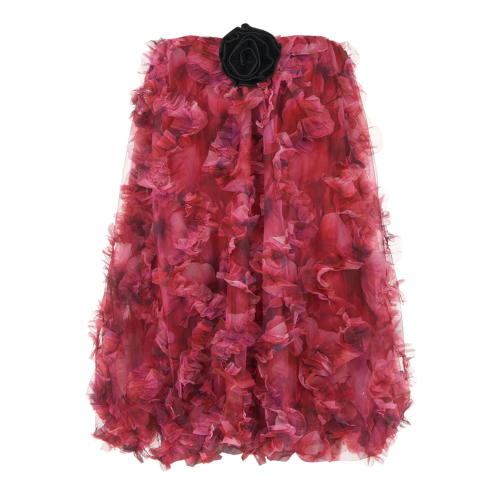 Multi Red Floral Dress