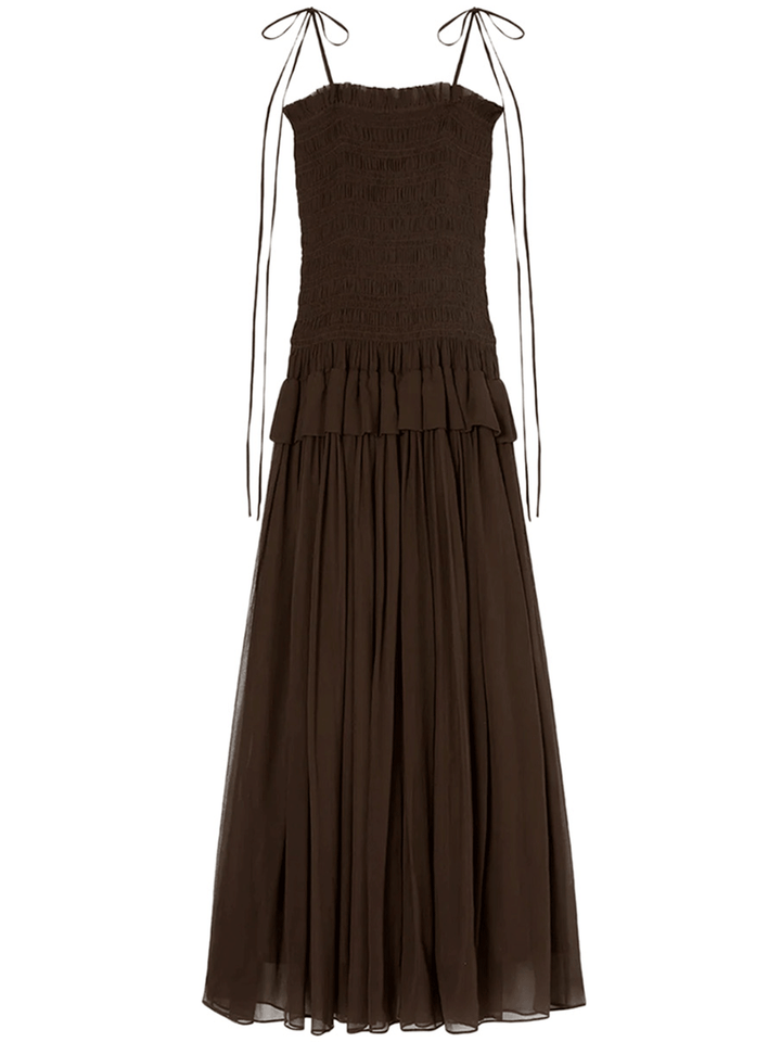 Lee-Mathews-Holly-Cami-Dress-Brown-1