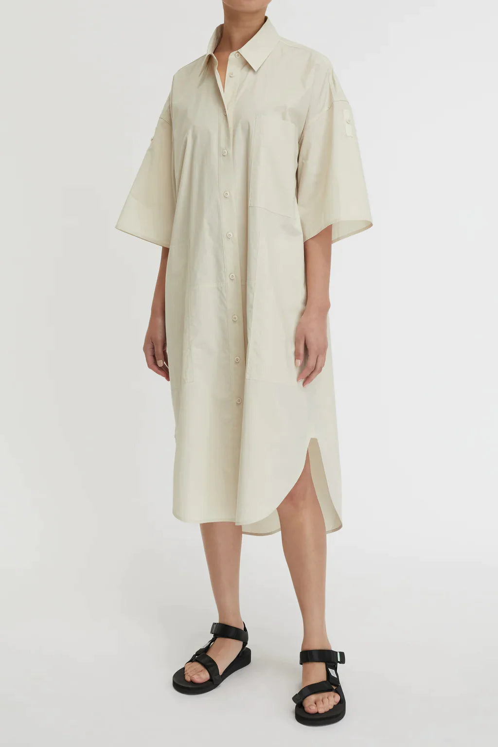 Lee-Mathews-Poplin-Shirt-Dress-Grey-2