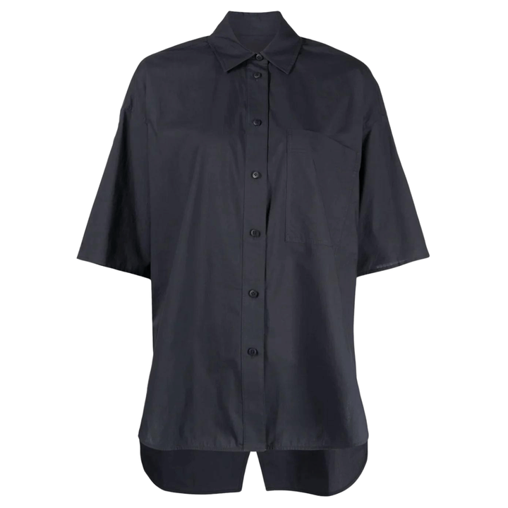 Lee-Mathews-Poplin-Short-Sleeve-Shirt_Black