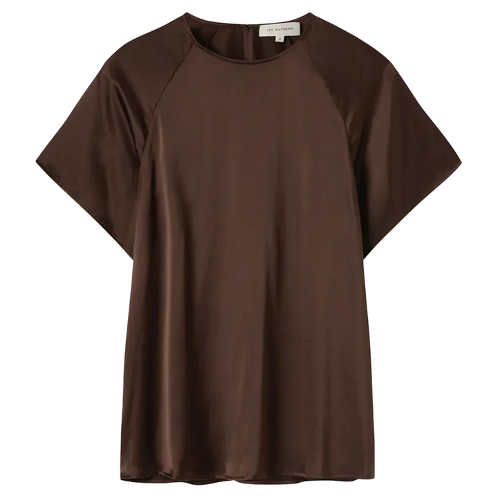 Stella Silk Satin Raglan Tee