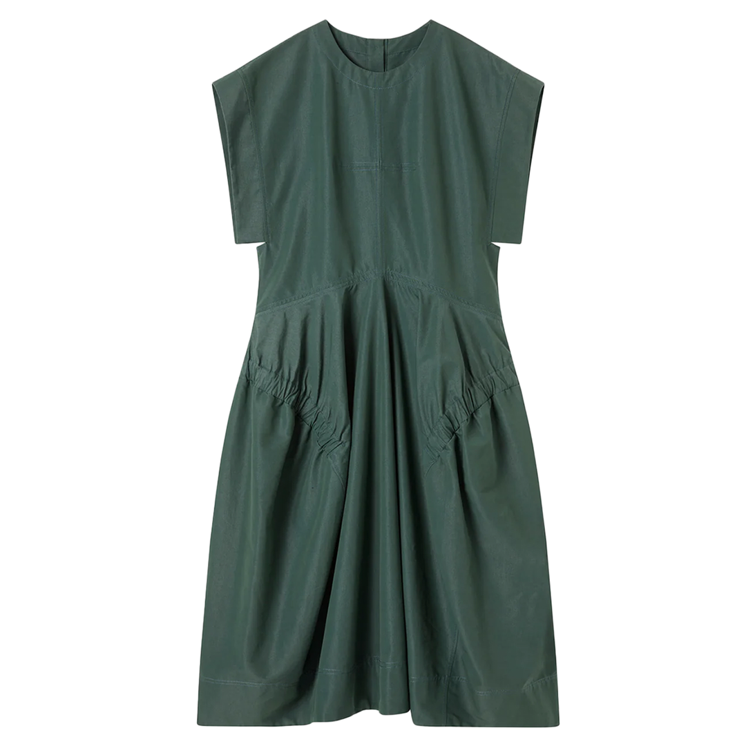 Lee_Mathews_Jacob_Gathered_Dress_Green